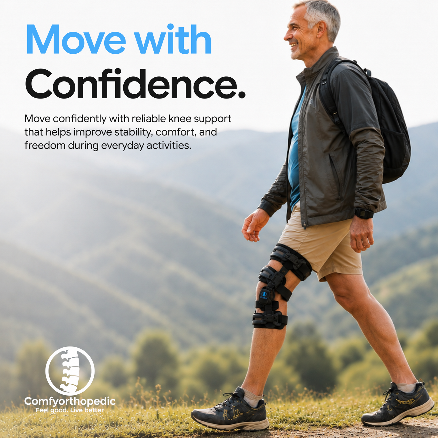 Buckle&Tune OA Unloader Knee Brace for Medial Lateral Arthritis Support