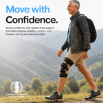 Buckle&Tune OA Unloader Knee Brace for Medial Lateral Arthritis Support - Comfyorthopedic