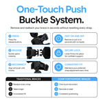 Buckle&Tune OA Unloader Knee Brace for Medial Lateral Arthritis Support - Comfyorthopedic