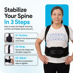 Comfyorthopedic TLSO Thoracic Full Back Brace L0456/L0457 - Comfyorthopedic