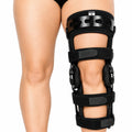Double Upright OA Unloader Knee Brace for Medial or Lateral Osteoarthritis Offloading (L1852/L1845) - Comfyorthopedic