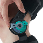 Full Leg Hinged ROM Hyperextension & Flexion Knee Immobilizer Brace L1833 - Comfyorthopedic