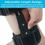 Full Leg Hinged ROM Hyperextension & Flexion Knee Immobilizer Brace L1833 - Comfyorthopedic