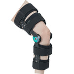 Full Leg Hinged ROM Hyperextension & Flexion Knee Immobilizer Brace L1833 - Comfyorthopedic