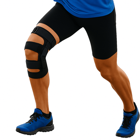 OA Unloader Knee Brace Support Lateral/Medial. Black with Built - in Hex Key (L1851/L1843) - Comfyorthopedic