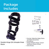 Double Upright OA Unloader Medial or Lateral Offloading knee Brace. (L1852/L1845)
