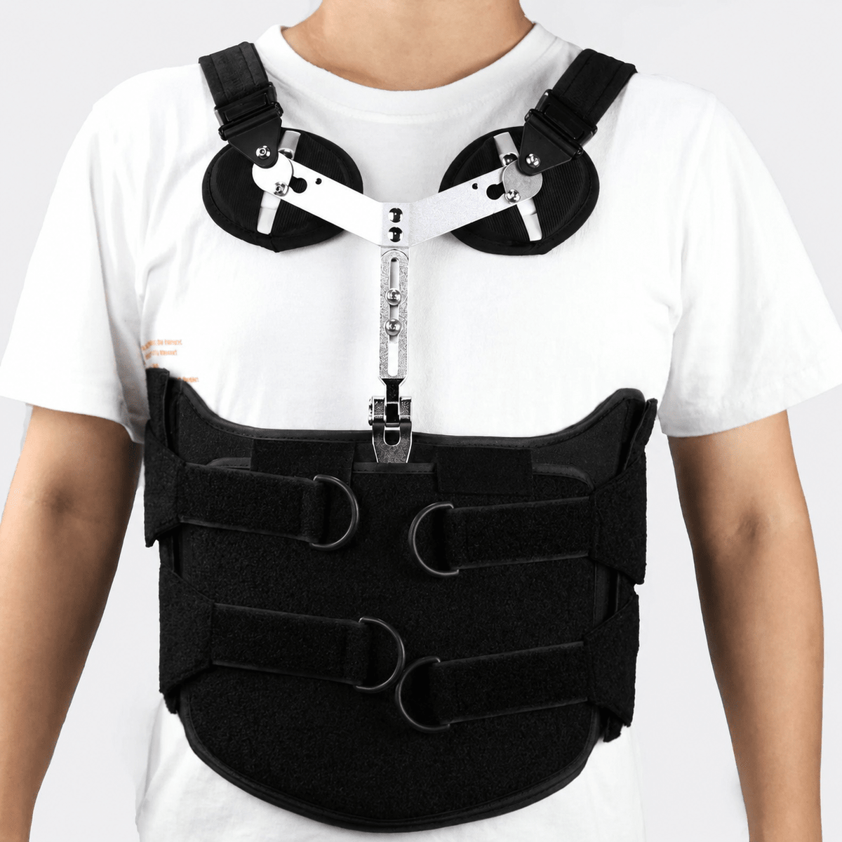 TLSO Thoracic Full Back Brace - Treat Kyphosis, Osteoporosis, Compression Fractures, Upper Spine Injuries, and Pre or Post Surgery L0464 - Comfyorthopedic