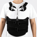 TLSO Thoracic Full Back Brace - Treat Kyphosis, Osteoporosis, Compression Fractures, Upper Spine Injuries, and Pre or Post Surgery L0464 - Comfyorthopedic