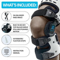 UPGRADED OA Unloader Knee Brace, Medial Arthritis Pain & Osteoarthritis Offloader, Best Bone on Bone Cartilage Joint Support L1851 L1843 Built - in Hex Key - Comfyorthopedic