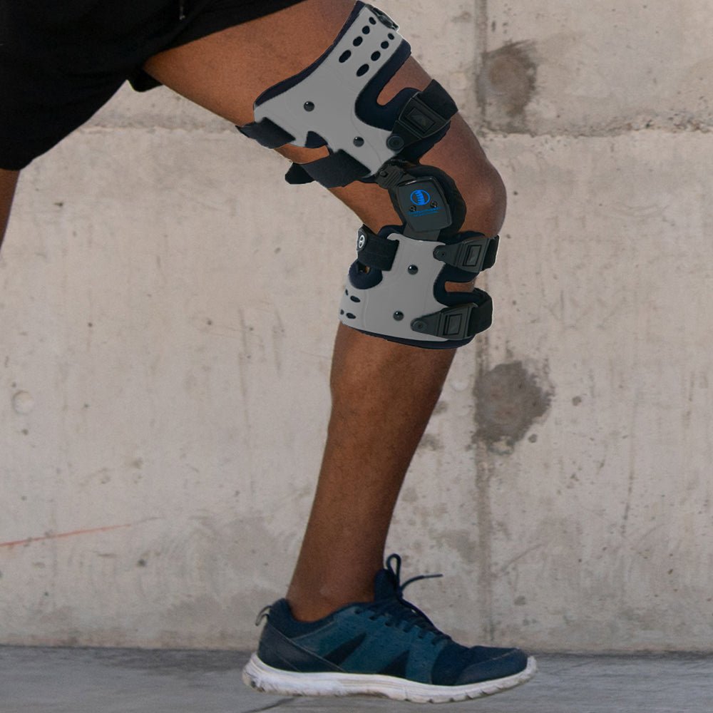 UPGRADED OA Unloader Knee Brace, Medial Arthritis Pain & Osteoarthritis Offloader, Best Bone on Bone Cartilage Joint Support L1851 L1843 Built - in Hex Key - Comfyorthopedic