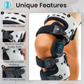 UPGRADED OA Unloader Knee Brace, Medial Arthritis Pain & Osteoarthritis Offloader, Best Bone on Bone Cartilage Joint Support L1851 L1843 Built - in Hex Key - Comfyorthopedic