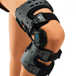 OA Unloader Knee Brace Support Lateral/Medial. Black with Built-in Hex Key (L1851/L1843) - Comfyorthopedic