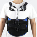 TLSO Thoracic Full Back Brace - Treat Kyphosis, Osteoporosis, Compression Fractures, Upper Spine Injuries,Pre or Post Surgery